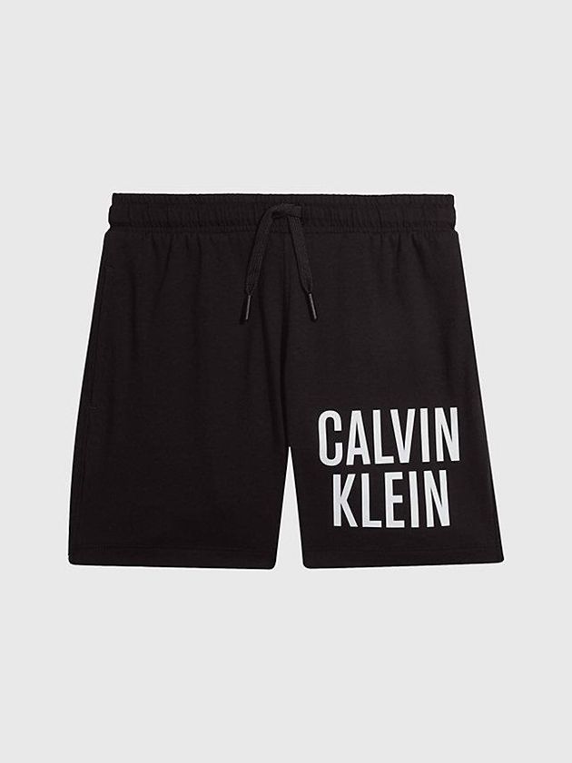 Calvin Klein USA Beach - Intense Power Mens Shorts Black 6438970-OZ